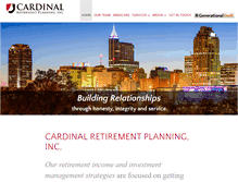Tablet Screenshot of planwithcardinal.com
